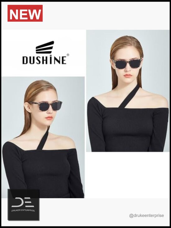 Polarized UV400 Protection Retro Rectangular Sunglasses Plastic Frame main image 6